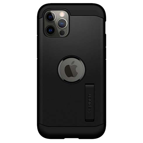 Spigen kryt Tough Armor pre iPhone 12/12 Pro - Black