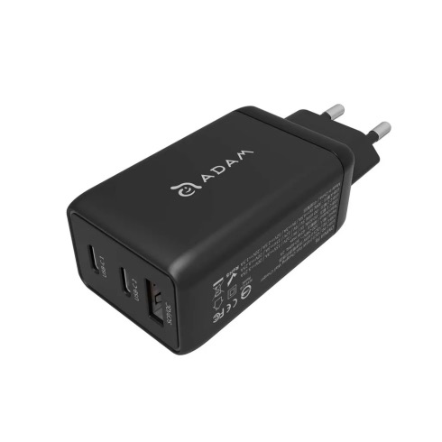 Adam Elements Omnia F6 USB-C PD/QC 3 GaN Super Charging Kit 65W - Black