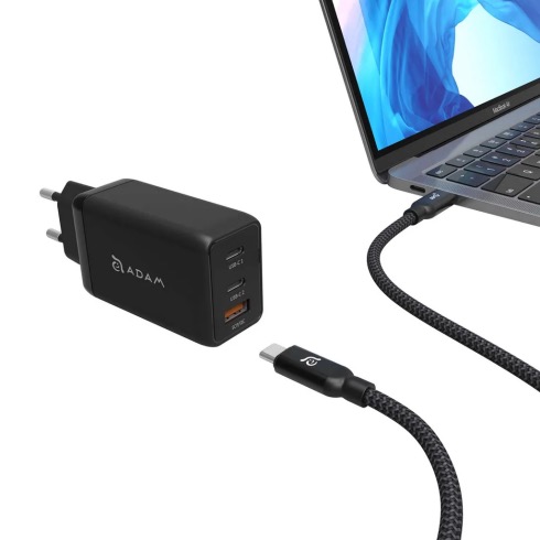 Adam Elements Omnia F6 USB-C PD/QC 3 GaN Super Charging Kit 65W - Black