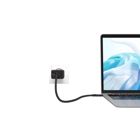 Adam Elements Omnia F6 USB-C PD/QC 3 GaN Super Charging Kit 65W - Black