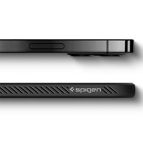 Spigen kryt Liquid Air pre iPhone 12/12 Pro - Black