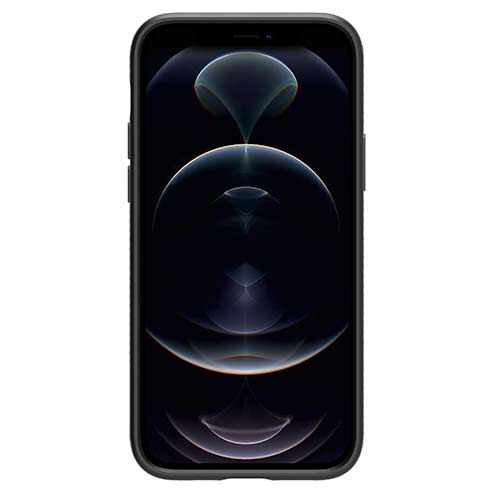 Spigen kryt Liquid Air pre iPhone 12/12 Pro - Black