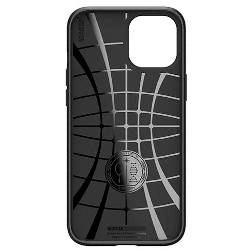 Spigen kryt Liquid Air pre iPhone 12/12 Pro - Black
