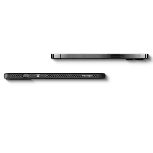 Spigen kryt Liquid Air pre iPhone 12/12 Pro - Black