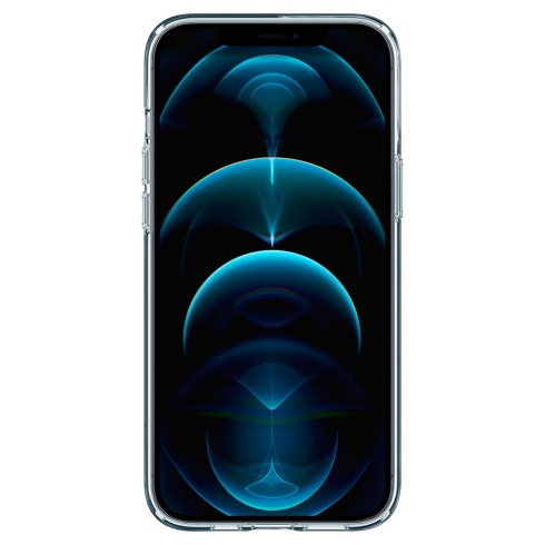 Spigen kryt Liquid Crystal pre iPhone 12/12 Pro - Crystal Clear