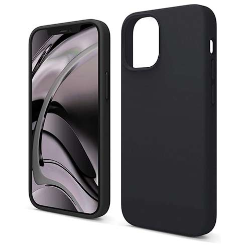 Elago kryt Silicone Case pre iPhone 12 mini - Black