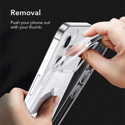 ESR kryt Ice Shield Case pre iPhone 12/12 Pro - Clear
