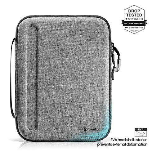 TomToc puzdro Smart A06 PadFolio Eva Case pre iPad Air 11"/Pro 11" - Gray