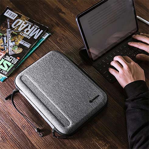 TomToc puzdro Smart A06 PadFolio Eva Case pre iPad Air 11"/Pro 11" - Gray
