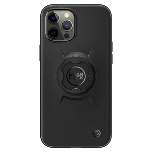 Spigen kryt Gearlock Bike Mount Case pre iPhone 12 Pro Max - Black