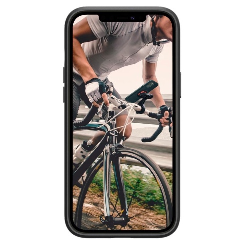 Spigen kryt Gearlock Bike Mount Case pre iPhone 12 Pro Max - Black