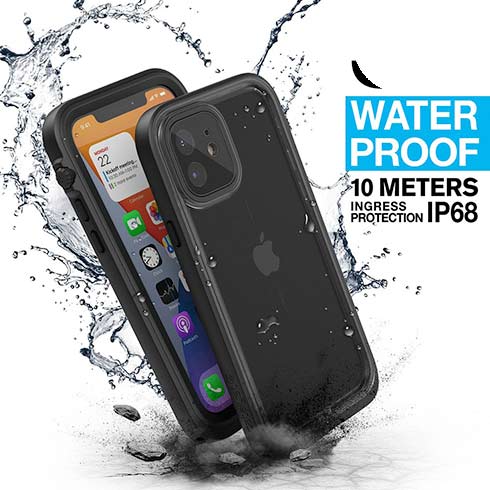 Catalyst kryt Total Protection Case pre iPhone 12 - Stealth Black