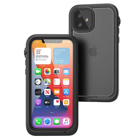 Catalyst kryt Total Protection Case pre iPhone 12 - Stealth Black