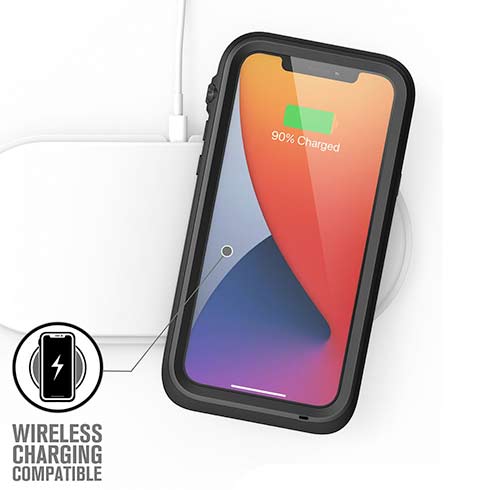 Catalyst kryt Total Protection Case pre iPhone 12 - Stealth Black