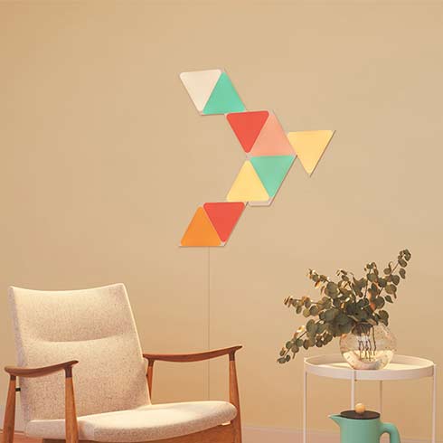 Nanoleaf Shapes Triangles Starter Kit 9PK
