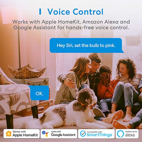 Meross Smart Wi-Fi Inteligentní LED žárovka RGB