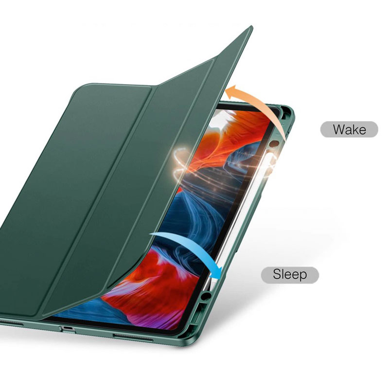 ESR puzdro Silicon Rebound Pencil Case pre iPad Pro 12.9" 2021/2022 - Silver Gray