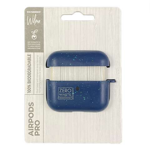 Wilma puzdro Zero Waste pre Apple Airpods Pro - Blue