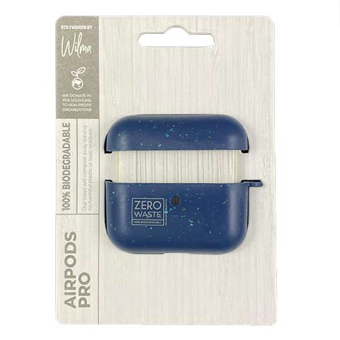 Wilma puzdro Zero Waste pre Apple Airpods Pro - Blue