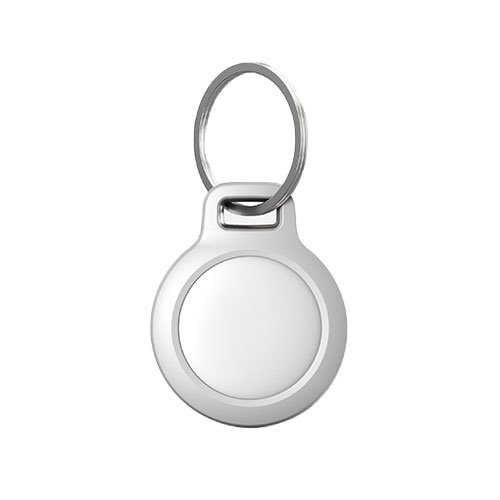 Nomad pouzdro Rugged Keychain pro Airtag - White