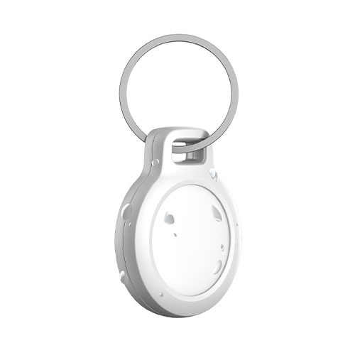 Nomad pouzdro Rugged Keychain pro Airtag - White