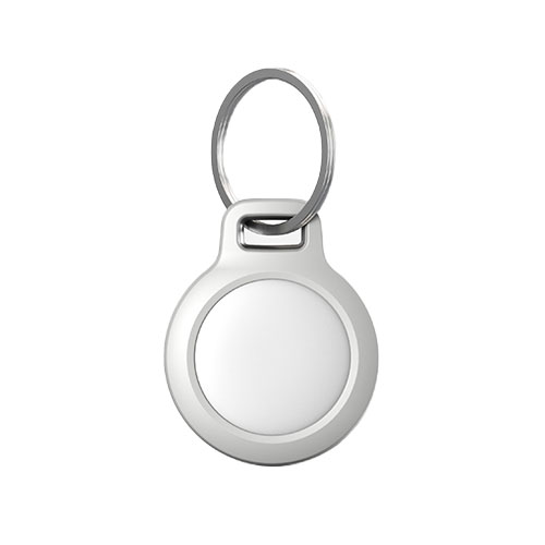 Nomad pouzdro Rugged Keychain pro Airtag - White