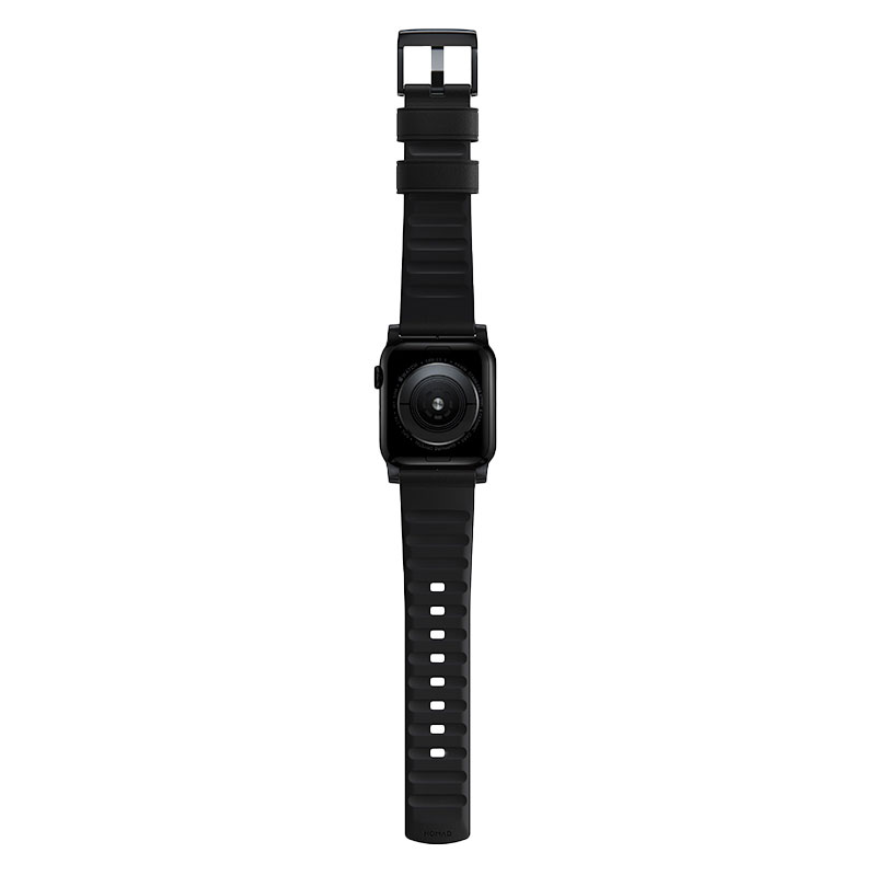 Nomad kožený remienok pre Apple Watch 44-49mm - Active Pro Black/Black Hardware