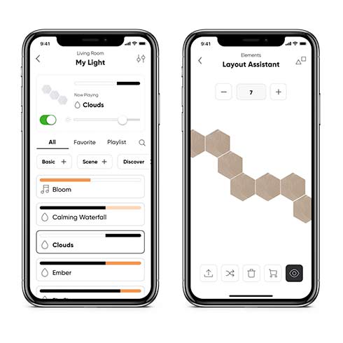 Nanoleaf Elements Hexagons Starter Kit - 7 Panels