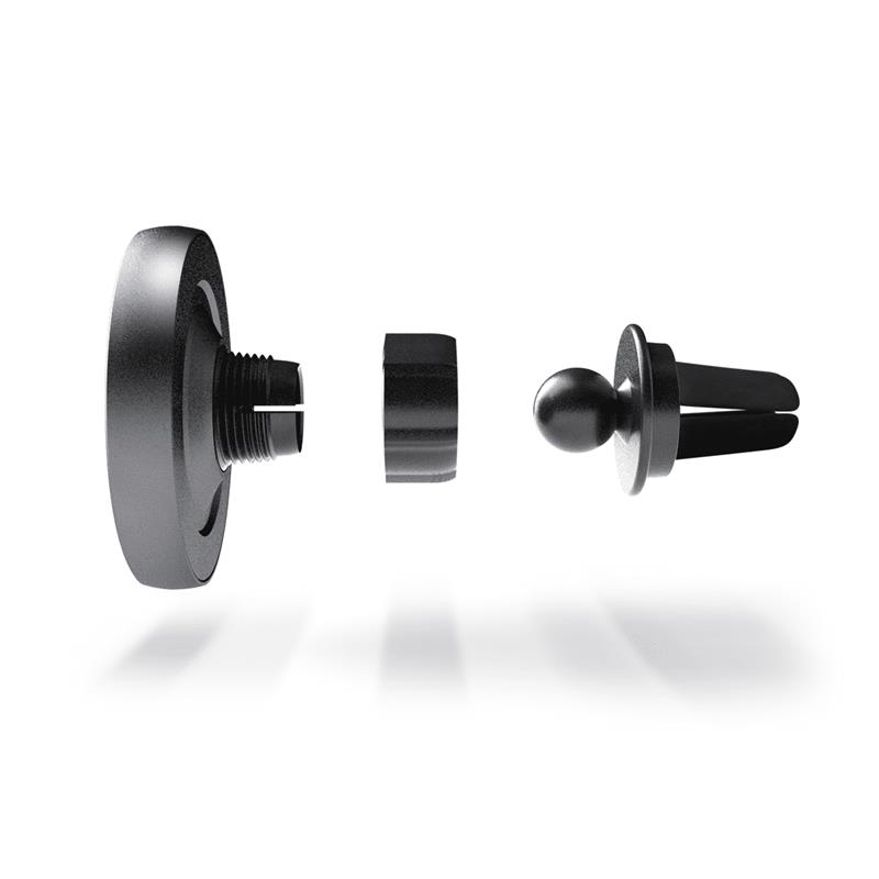 Epico Magnetic Wireless Car Charger (MagSafecompatible) 15W/10W/7,5W + 18W - Space Gray