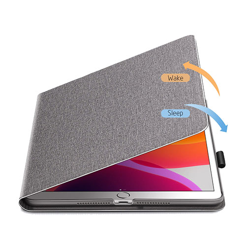 ESR puzdro Urban Premium Folio Pencil Case pre iPad 10.2" 2019/2020/2021 - Gray