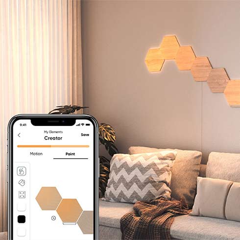 Nanoleaf Elements Hexagons Starter Kit - 13 Panels