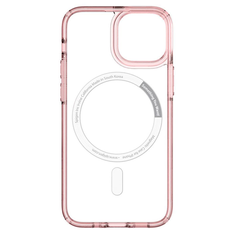Spigen kryt Ultra Hybrid Magsafe pre iPhone 13 mini - Rose Crystal