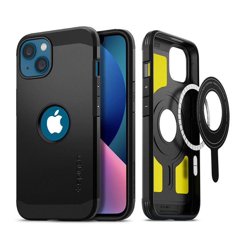 Spigen kryt Tough Armor Magsafe pre iPhone 13 - Black
