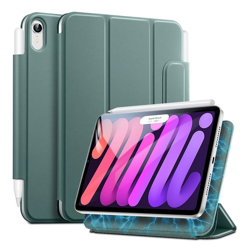 ESR puzdro Rebound Magnetic Case pre iPad mini 8.3" 2021/2024 - Cactus Green