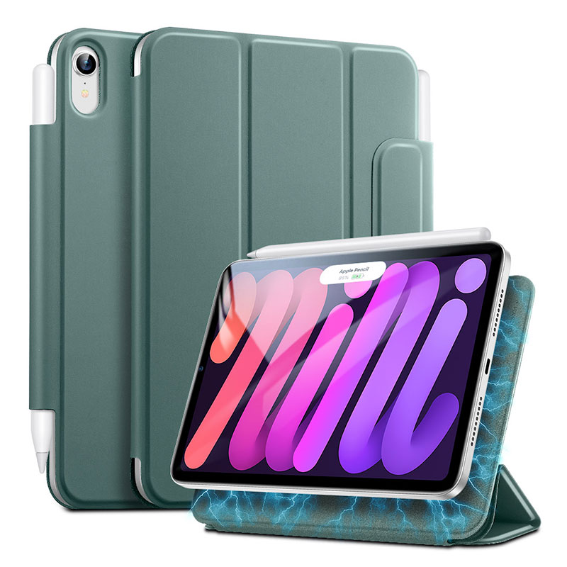 ESR puzdro Rebound Magnetic Case pre iPad mini 8.3" 2021/2024 - Cactus Green
