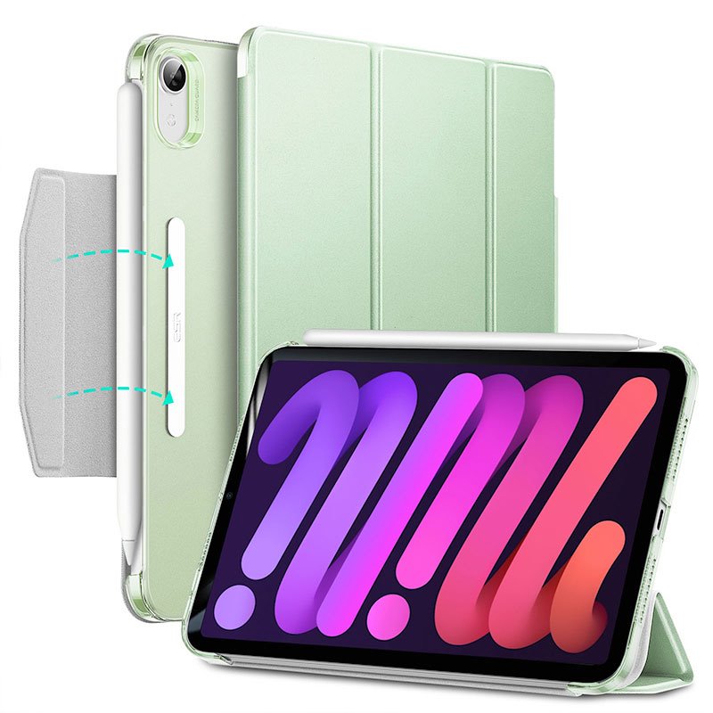 ESR puzdro Ascend Trifold Case pre iPad mini 8.3" 2021/2024 - Mint Green