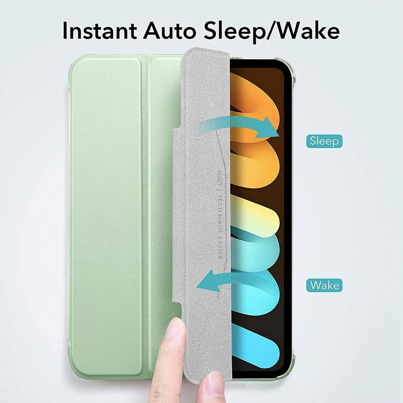 ESR puzdro Ascend Trifold Case pre iPad mini 8.3" 2021/2024 - Mint Green
