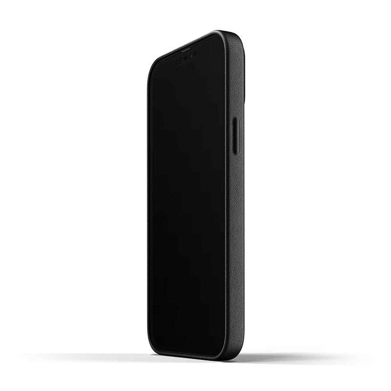 Mujjo kryt Full Leather Wallet Case pre iPhone 13 Pro Max - Black