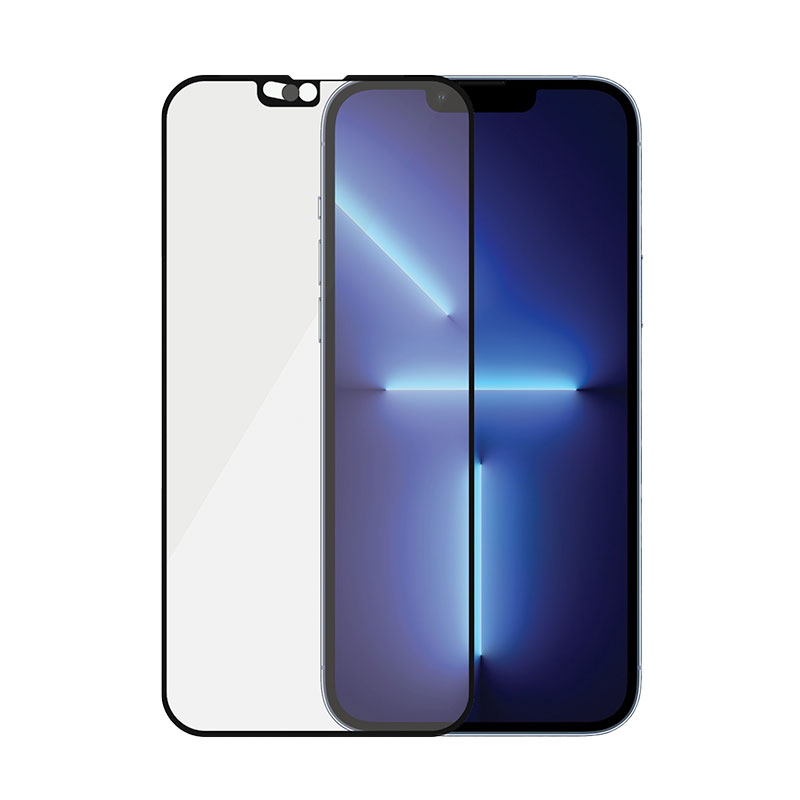 PanzerGlass ochranné sklo Camslider AB pre iPhone 13 Pro Max - Black Frame