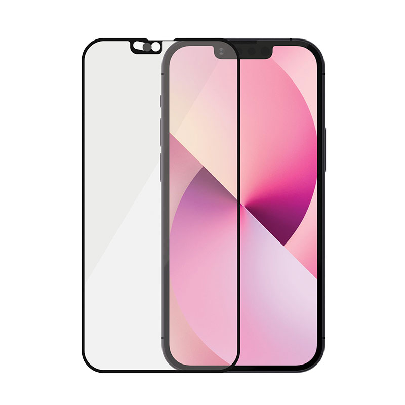 PanzerGlass ochranné sklo Camslider AB pre iPhone 13 mini - Black Frame