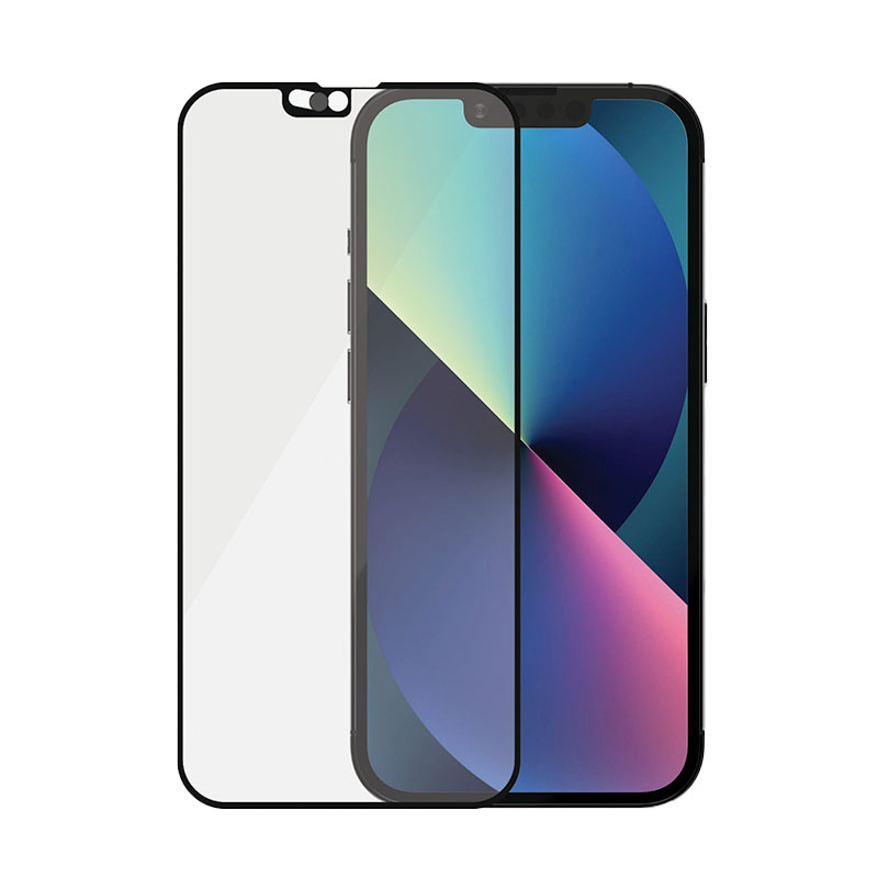 PanzerGlass ochranné sklo Camslider AB pre iPhone 13/13 Pro - Black Frame
