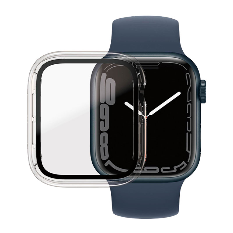PanzerGlass ochranné sko Full Body AB pre Apple Watch 7/8 45mm - Clear
