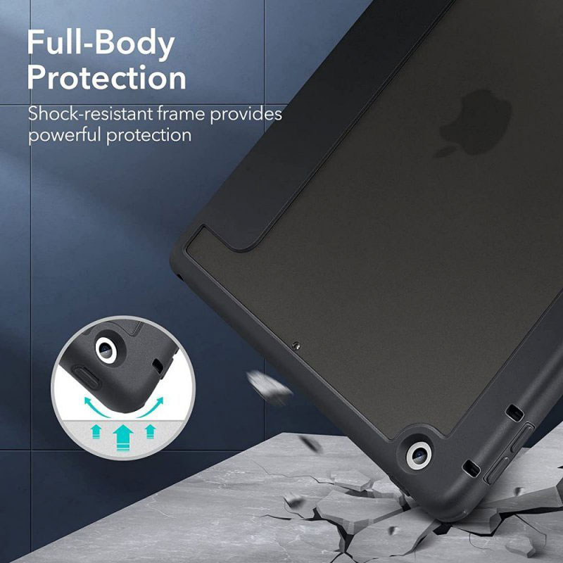 ESR puzdro Rebound Hybrid Case Pro pre iPad 10.2" 2019/2020/2021 - Black