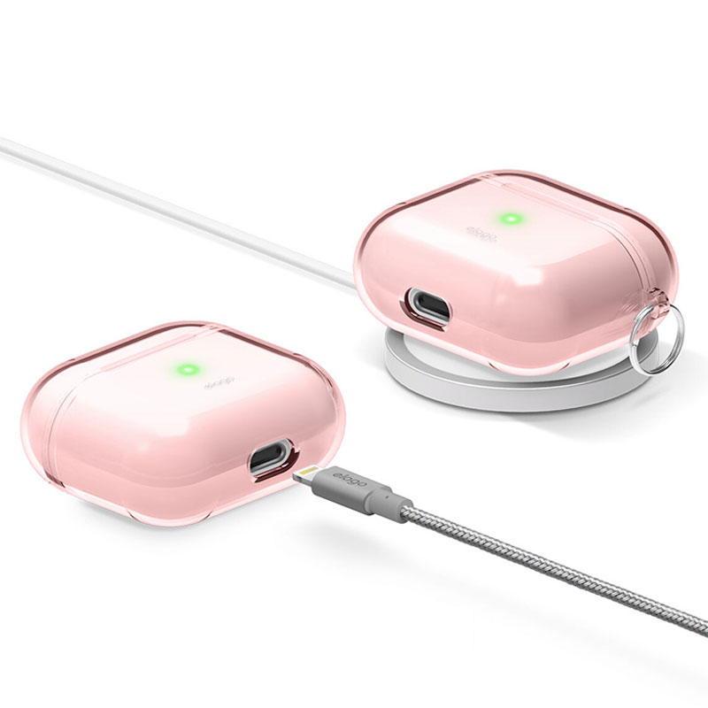 Elago Airpods 3 Clear Case - Lovely Pink