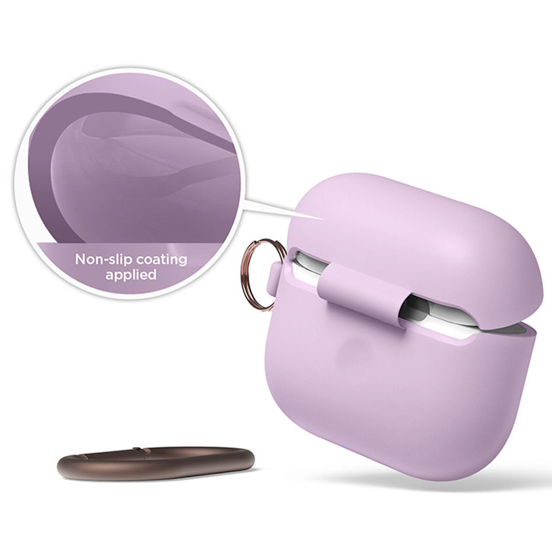 Elago Airpods 3 Silicone Hang Case - Lavender