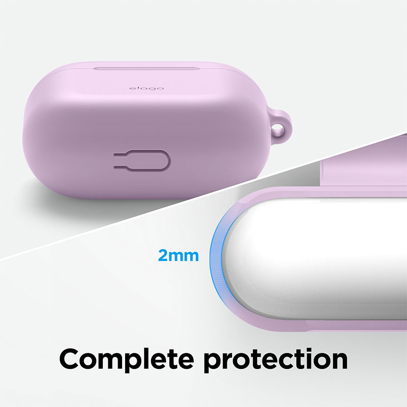Elago Airpods 3 Silicone Hang Case - Lavender