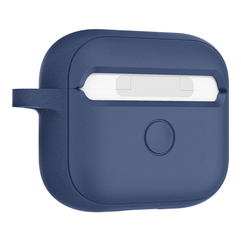 Spigen puzdro Silicone Fit pre Apple Airpods 3 - Deep Blue