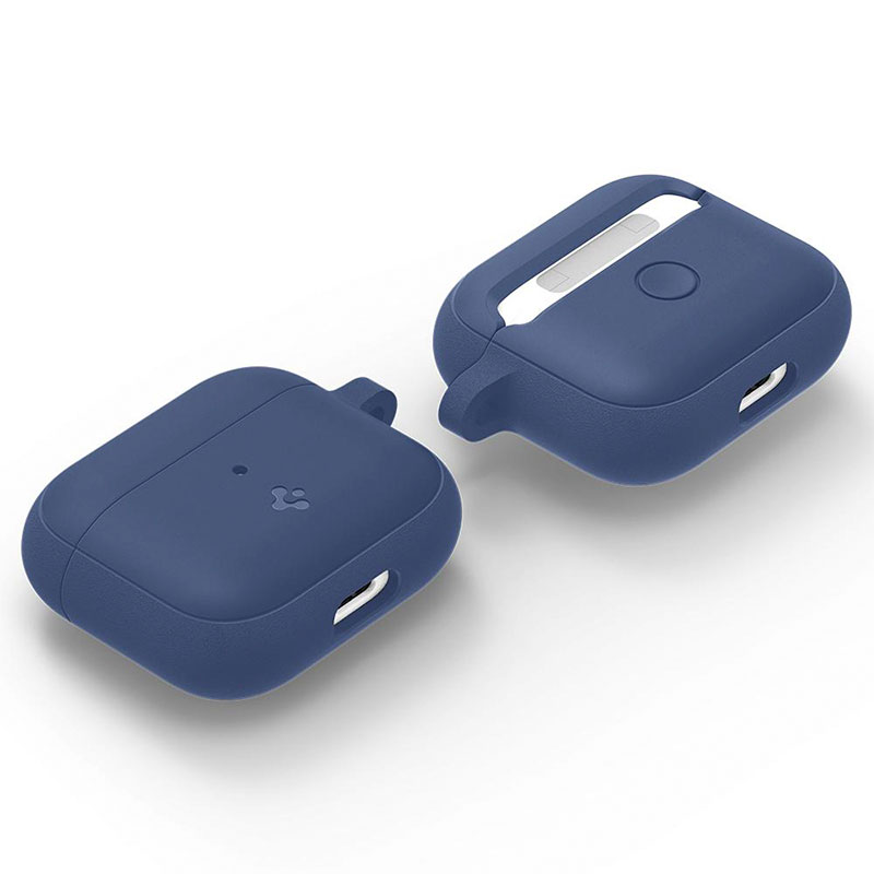 Spigen puzdro Silicone Fit pre Apple Airpods 3 - Deep Blue