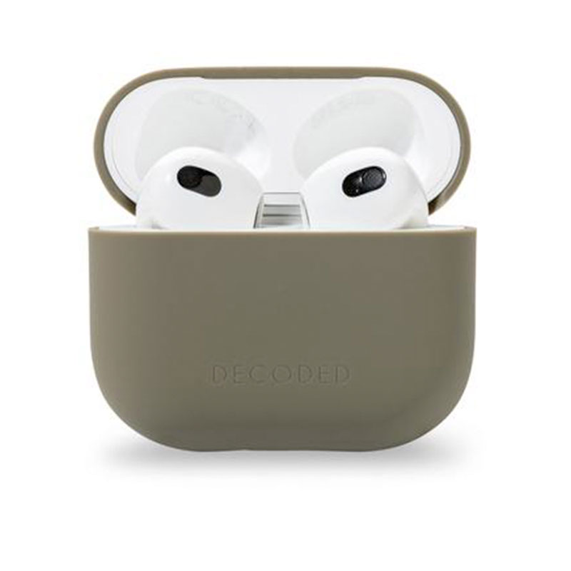 Decoded puzdro AirCase Lite Silicone pre Apple Airpods 3 - Olive