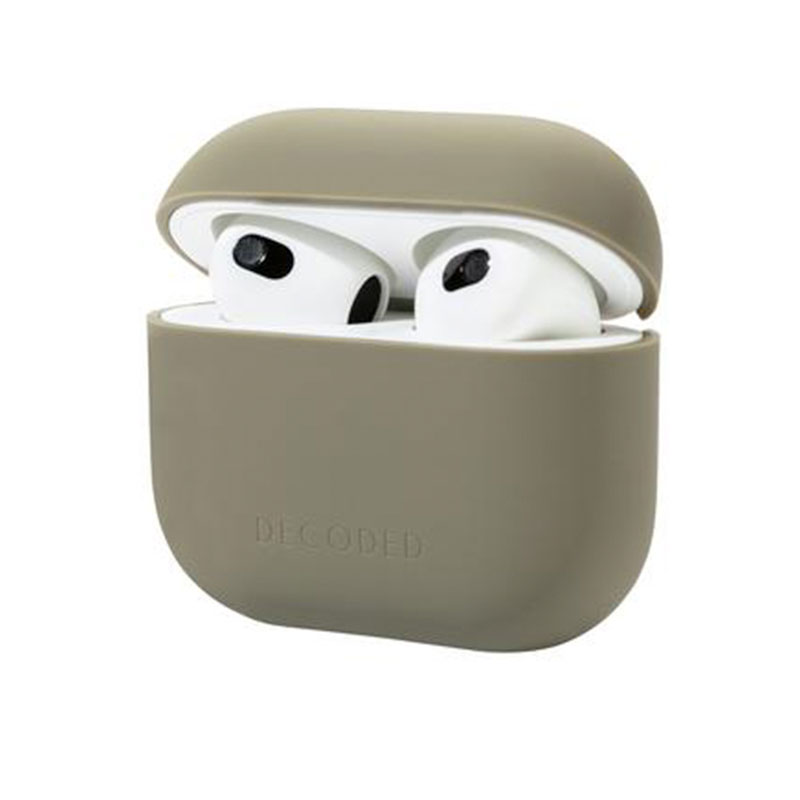 Decoded puzdro AirCase Lite Silicone pre Apple Airpods 3 - Olive